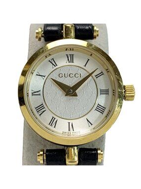 Gucci Sherry Line Gold Watch Quartz Leather